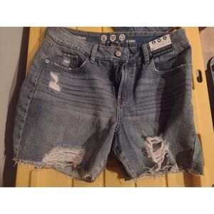 Vintage Rewash Revival Super High Rise Shorts 11/30 Boyfriend Shorts New